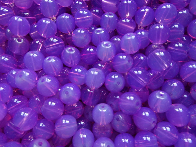 Orchid Opalite 10mm Glass Beads