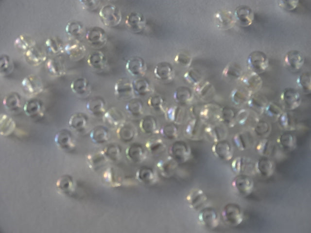 Toho size 6 Transparent Rainbow Crystal