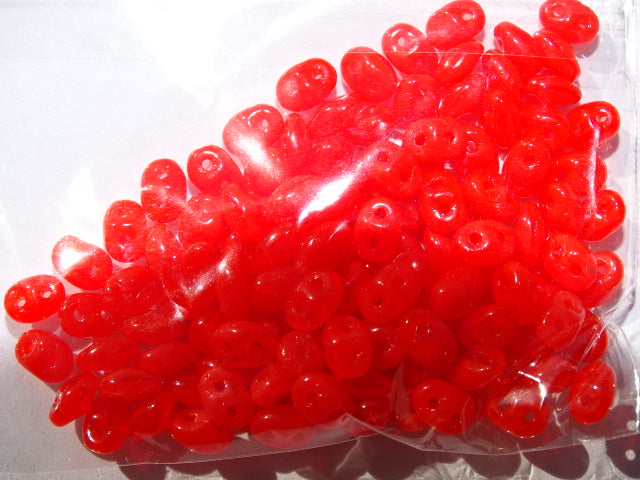 Matubo Superduo Beads Milky Grapefruit