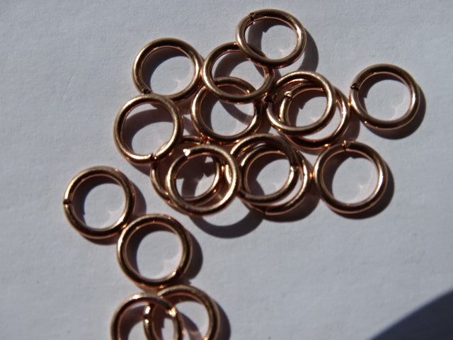 7mm Rose Gold Jump Ring