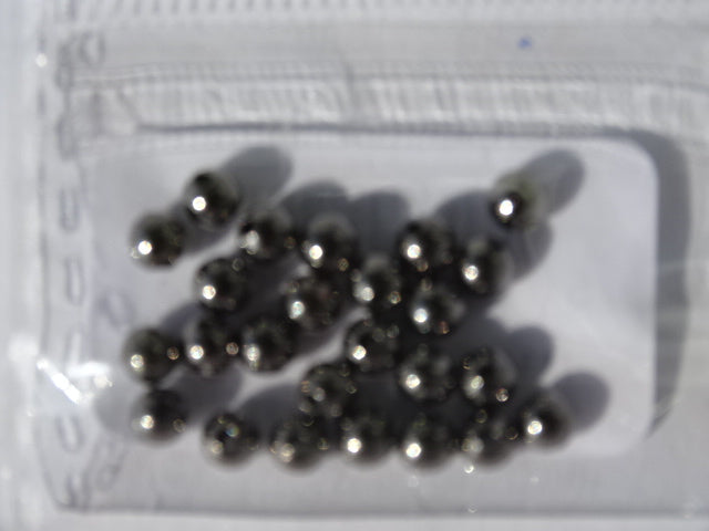 Gunmetal Spacer Beads 4mm