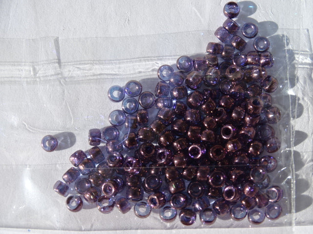 Matubo Seed Beads Size 8 Lustre Transparent Denim Blue