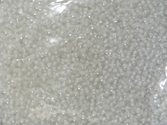 Toho Size 11 Clear Crystal (Inside Colour Snowflake)