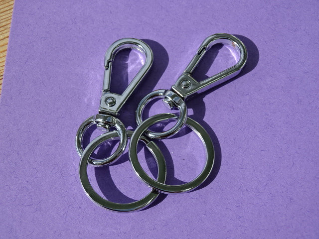 Strong Alloy Keychain / Bag Clip for Crafting