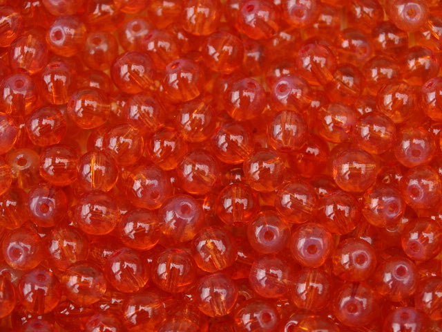 'Cantaloupe'  Opalite 6mm Beads