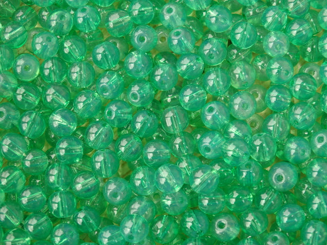 'Soft Meadow Green'  Opalite 6mm Beads
