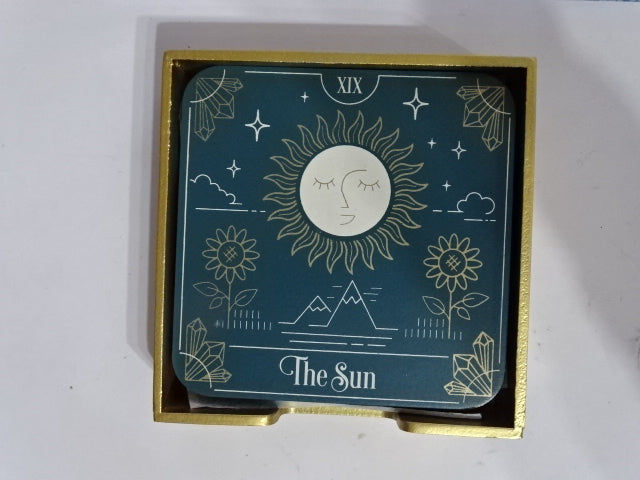 Tarot Card Coaster Set