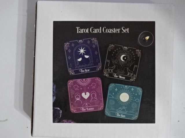Tarot Card Coaster Set