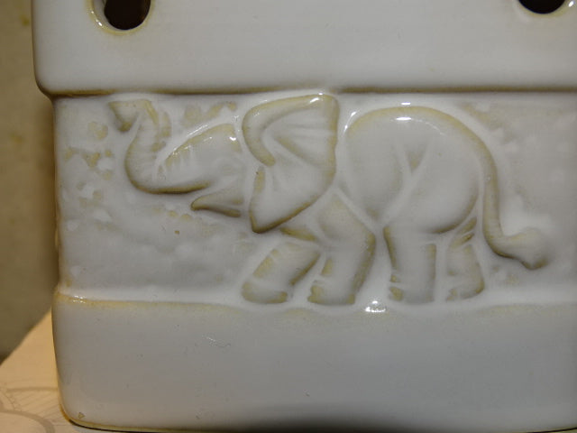 Ceramic Elephant Oil Burner By Spirit Of Equinox