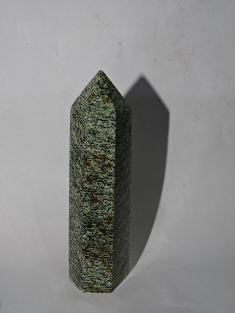 Decorative Stone Imitation Agate Obelisk  (8cm Approx Tall)
