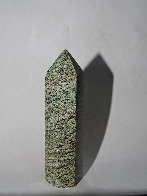 Decorative Stone Imitation Agate Obelisk  (8cm Approx Tall)