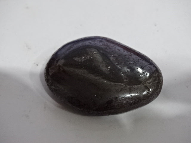 Hematite Palm Stone 4 x3cm (approx) and Mini Smudge Set