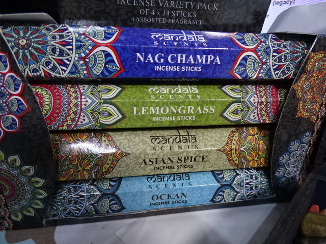 Medium 'Lucky Antique Treasure Trove' Crystal Gift Box + Incense Stick Gift Pack