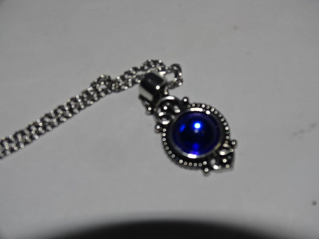 Elegant Dainty 'Blue Moon'  Stainless Steel Necklace