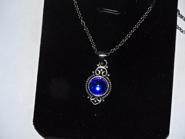 Elegant Dainty 'Blue Moon'  Stainless Steel Necklace