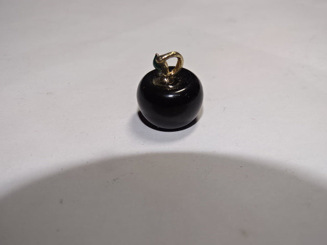 Genuine Gemstone Small Apple Pendant