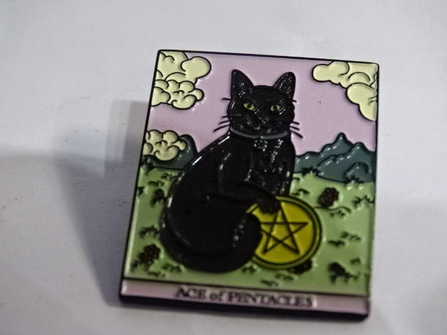 Tarot Card Pin Badges (Various)