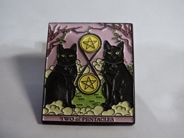 Tarot Card Pin Badges (Various)