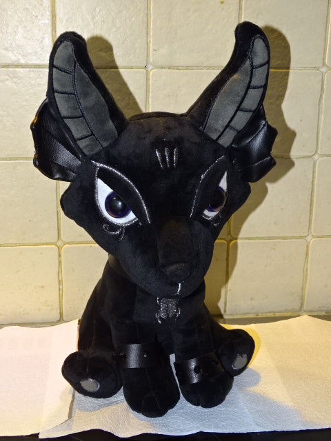 Dark Theme Plush  'Egyptian Mystical Creature'  35cm Tall 16cm W (approx)