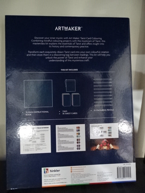 Tarot Card Colouring Book set