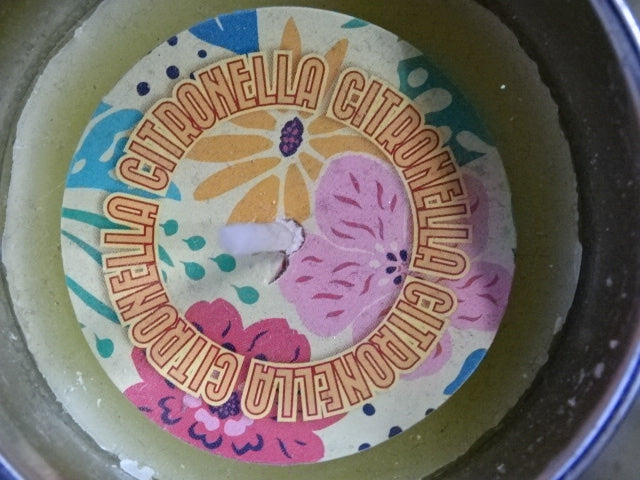 Citronella Candles For Indoors and Outdoors