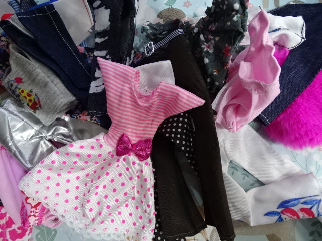 Outfits for 30 cm Plastic Fashion Dolls  (Will Fit Barbie Sized Dolls)