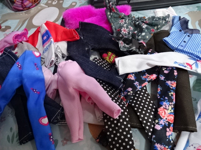 Outfits for 30 cm Plastic Fashion Dolls  (Will Fit Barbie Sized Dolls)