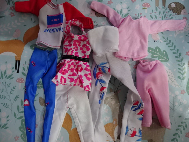 Outfits for 30 cm Plastic Fashion Dolls  (Will Fit Barbie Sized Dolls)