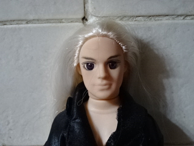 Long Haired Male 30cm Plastic Ball Joint Doll With 2 Outfits