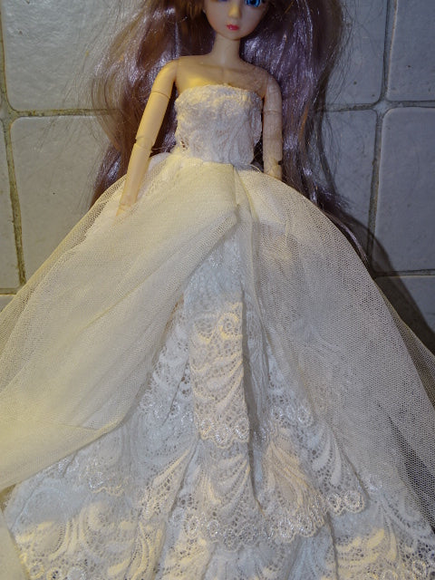 Luxurious Wedding Dress and Bridesmaid Dress Set For 30 Cm Ball Joint Doll  (Will Fit Barbie)