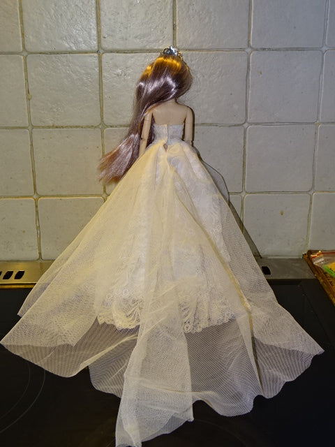Luxurious Wedding Dress and Bridesmaid Dress Set For 30 Cm Ball Joint Doll  (Will Fit Barbie)