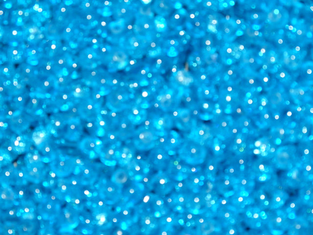 'Brilliant Blue Glacier' 4mm Crackle Glass Beads