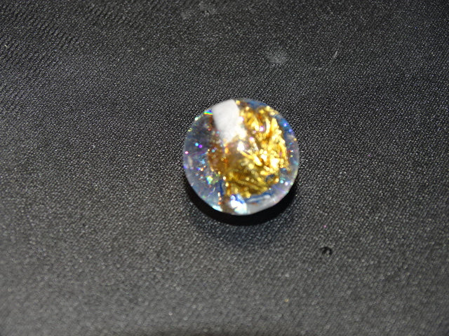 'All That Glitters'  Large Resin Focal Beads  12mm