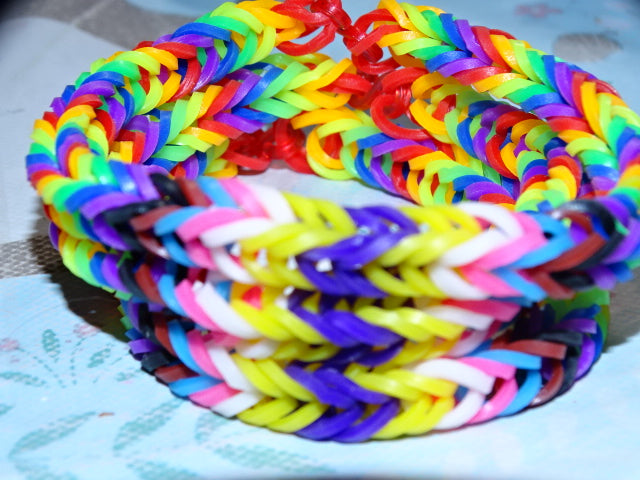 'Gaybandz'   Pride Inclusive Colours Rubber Wrist Bands