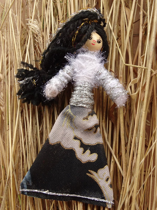 Handmade Assorted Large Size 'Worry Style Dolls'  Approx 9cm (90mm) - 12cm (120mm)