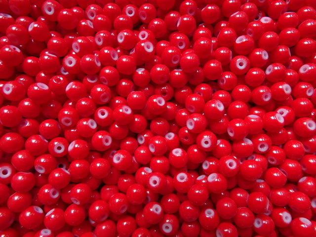 'Rowan Berry' 6mm Glass Beads