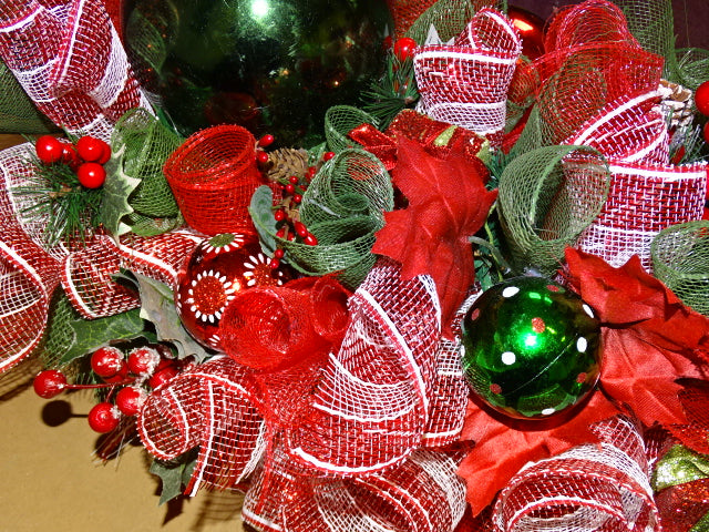 Beautiful Handmade Christmas garland wreath