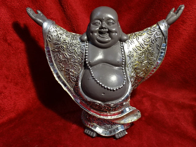 Happy buddha with arms outstretched