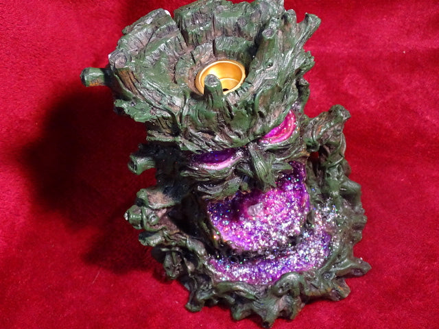 Evil treeman incense cone burner