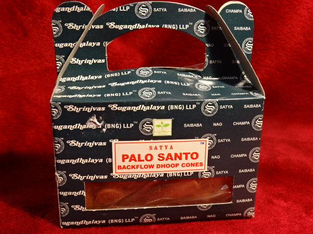 Satya Palo Santo backflow dhoop cones (24 pack)