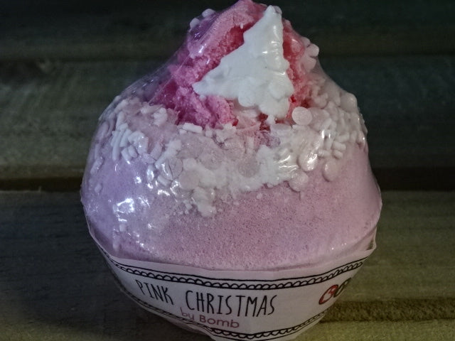 Bomb Cosmetics Bath bomb blaster - Pink Christmas