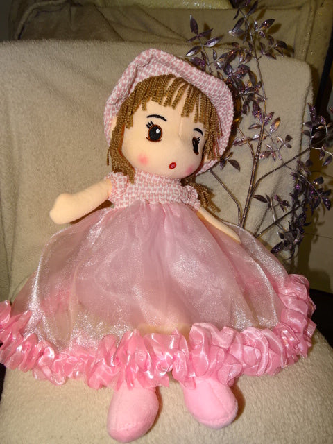 Large Rag Doll Style Soft Toy Plush Approx 55cm Tall Inner Light Holistic