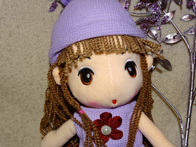 Pretty 'Rag Doll Style' Soft Toy Plush   Approx 40cm