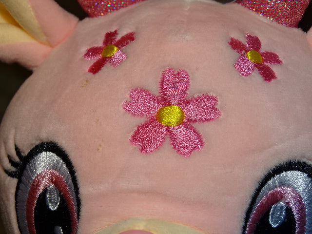 Velvet Feel Soft Plush Reindeer Toy  30cm H x 10cm  W  (approx)