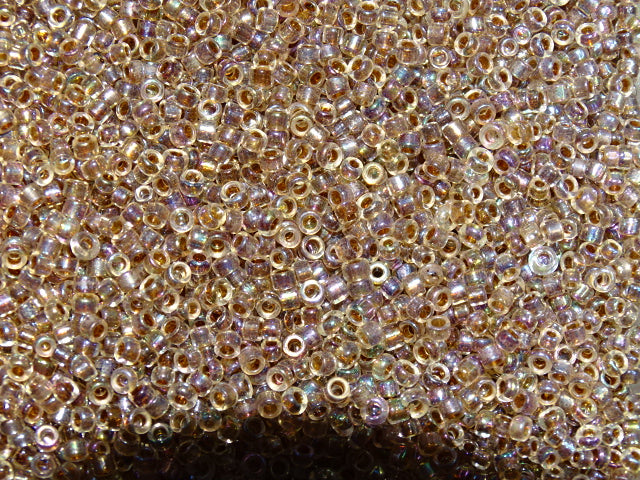 Transparent Chocolate Ab  3mm  Miyuki Delica  (8/0)