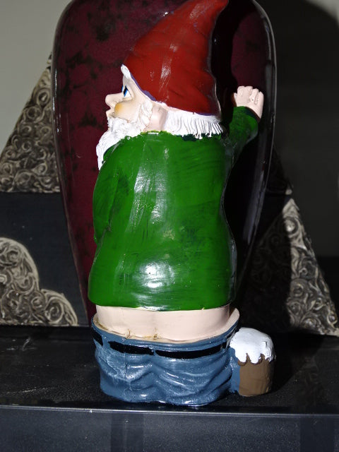 Cute Naughty Gnome  Garden / Home Decor / Gift
