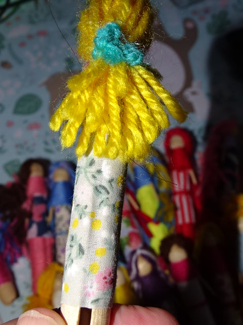 Handmade Assorted Dolly Peg  Worry Dolls / Wooden Gifts / Gift