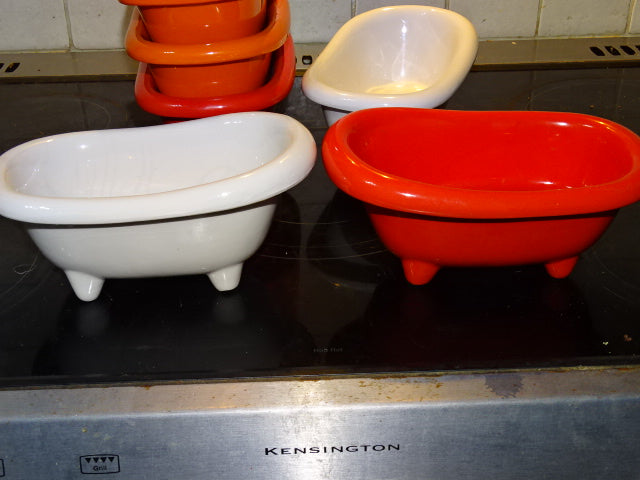 Cute Mini Ceramic Baths   Gift / Home Decor / Bathroom Decor