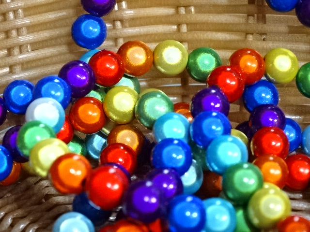 Miracle Beads Rainbow Elastic Bracelets