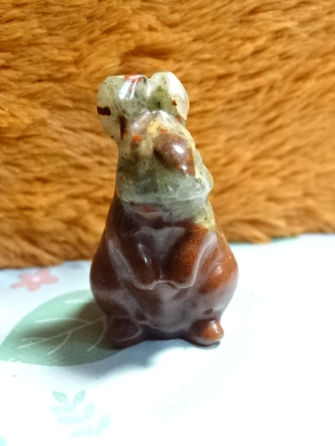 Various Semi Precious Lucky Bunnies